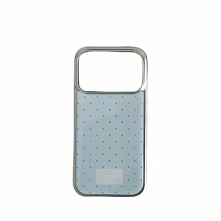 Ins สไตล์เกาหลี Niche Polka Dot เหมาะสําหรับ iPhone15promax Apple 16pro เคสโทรศัพท์อีพ็อกซี่ 13 กันกระแทก 1412 รวมทุกอย่าง 17promax หญิง 17pro ขอบเงินไฟฟ้า 15pro ง่ายอินเทรนด์