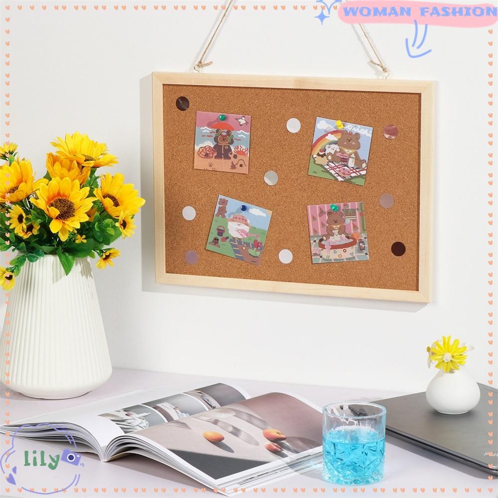 LILY Vision Board Wall ตกแต่ง Pin แขวน Corkboard