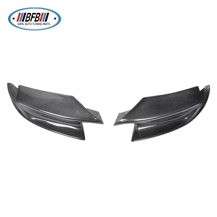 คาร์บอนไฟเบอร์แท้ F10 M5 รถกันชนด้านหน้า Splitters สําหรับ 5 Series F10 M5 2011-2017