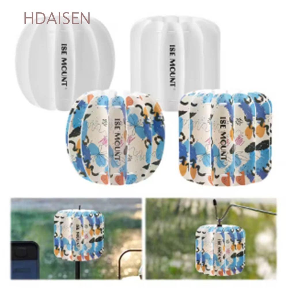 JOUST ฝาครอบโคมไฟแคมป์ปิ้ง, Ultralight Moisture-proof Camping Light Shade,แบบพกพา PP Board บรรยากาศฤดูหนาว Melon/ทรงกระบอกโคมไฟกลางแจ้ง Shade อุปกรณ์เสริม
