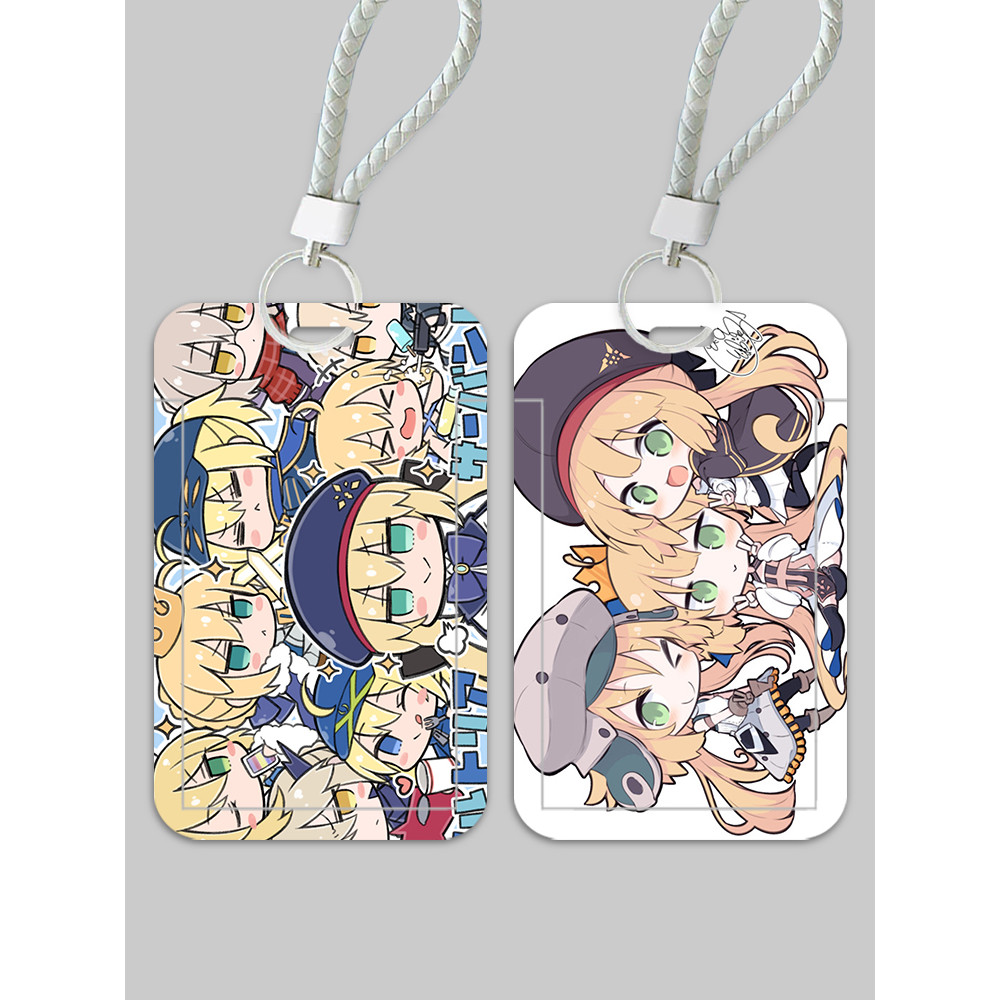 เฟรมการ์ดใส ที่ใส่การ์ด FGO Daimao Wuwang saber Card Holder Student Campus Food Card Bus Card Work I