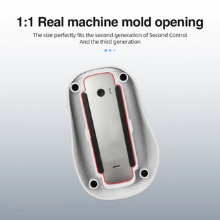 ฐานเมาส์ Fonken การออกแบบตามหลักสรีรศาสตร์สําหรับ Aple Magic Mouse 2/3 การออกแบบกันลื่นเคสเมาส์ไร้สาย Booster