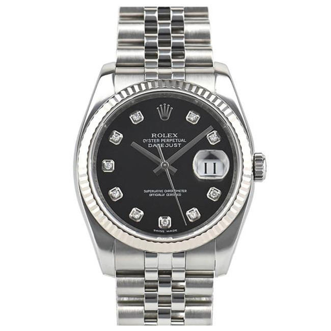 Rolex/Rolex Log 36mm นาฬิกาผู้ชายกลไกอัตโนมัติ116234
