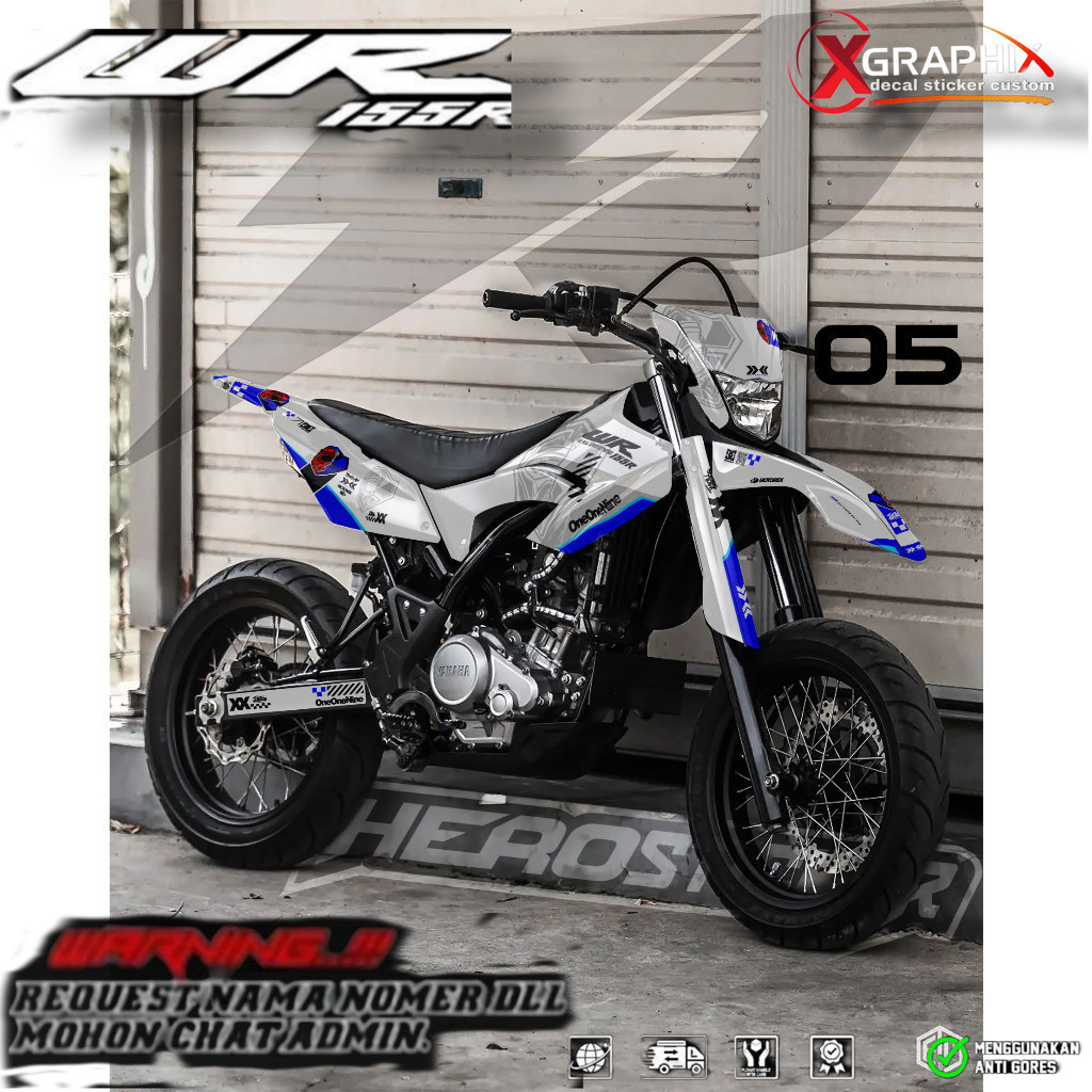 YAMAHA WR 155 DECAL STICKER - WR155 DECAL STICKER, การออกแบบล่าสุดของ YAMAHA WR 155 (SEND THE CHILDS