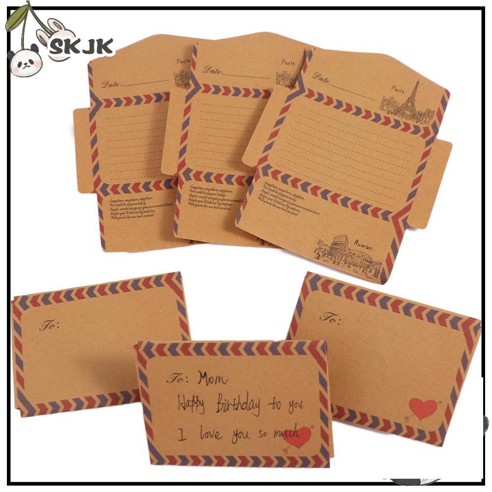 NOVA Envelope Student Stationery กระดาษคราฟท์ 45 ชิ้น/เซ็ต Notepad