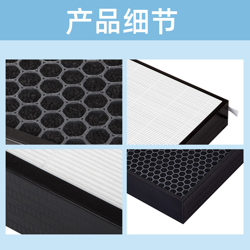 เหมาะสําหรับ AO Smith ไส้กรองเครื่องฟอกอากาศตาข่าย KJ420F-B01/KJ-400XA01/KJ350F-M.