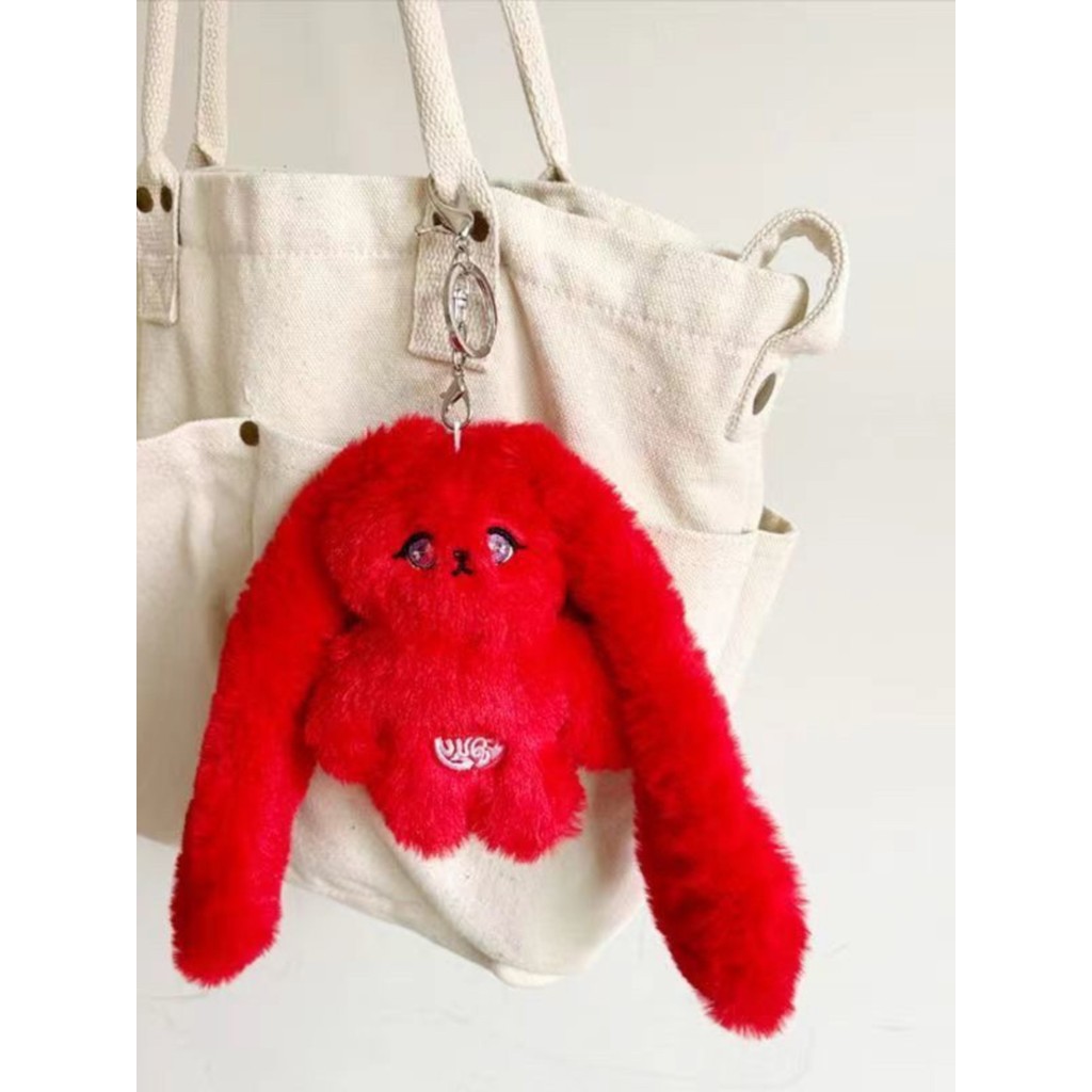 ฮาโลวีน halloween ตกแต่ง Song Yuqi solo สไตล์เดียวกันกระต่ายแดง Gigi Offline Cafe สไตล์เดียวกันตุ๊กต