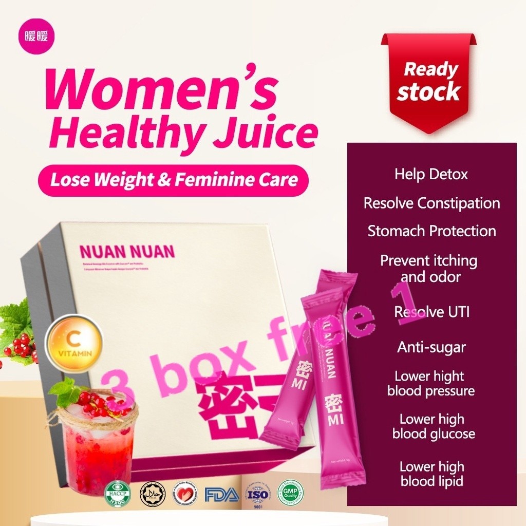 【buy 3 free 1】 nuan nuan official store | Nuan Nuan Mi | Mi Women Care Juice Odor Itchy UT