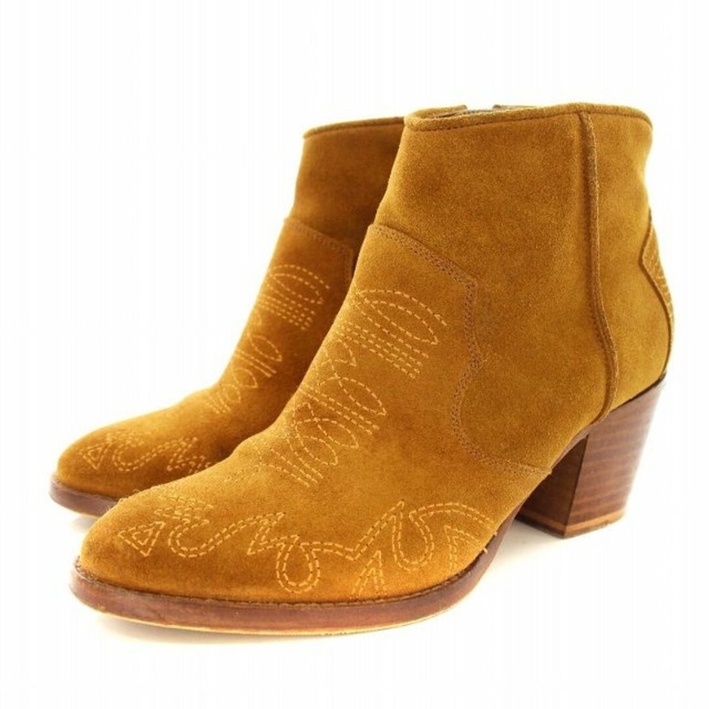 ZADIG & VOLTAIRE Boots Zip suede Direct from Japan Secondhand