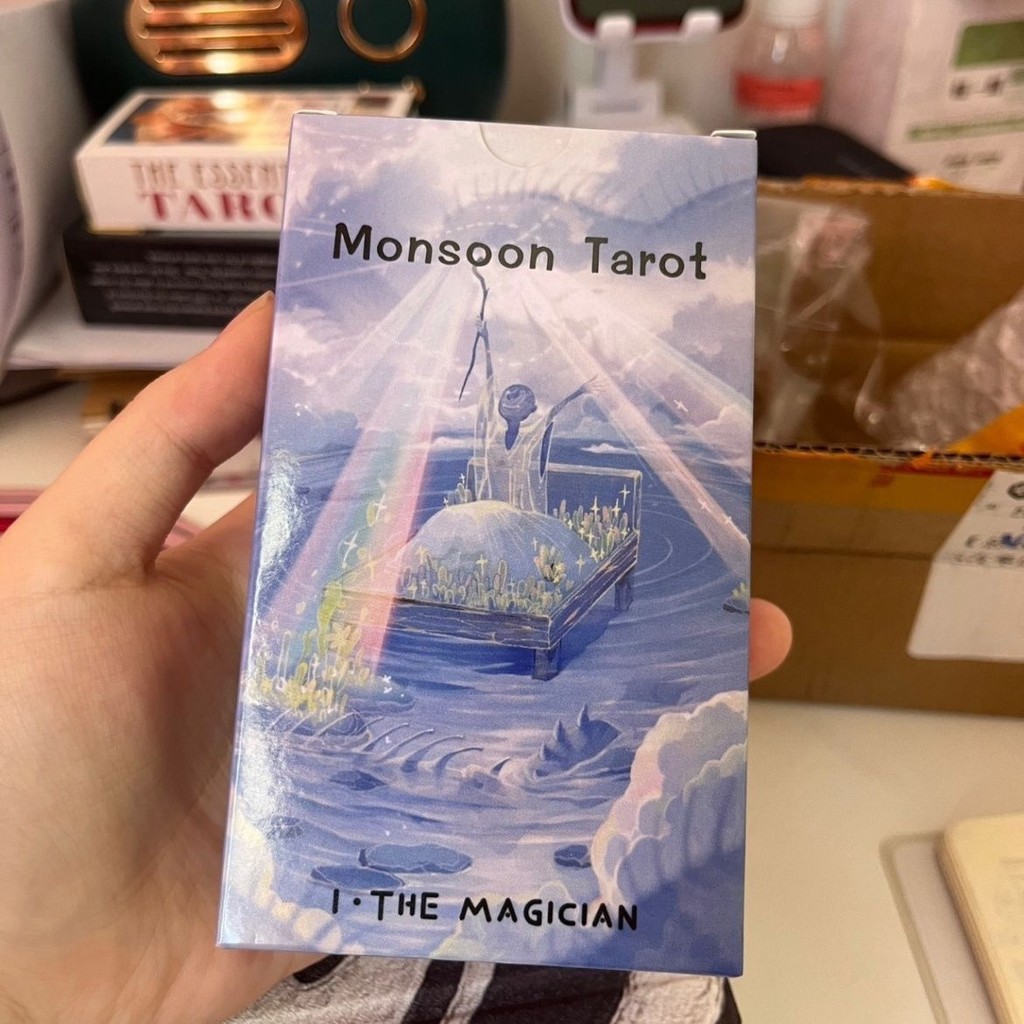 Distance Werther Seasonal Style 80 Monsoon Taro English 12 x 7 ซม.Tower Card Board Game Card Game 10