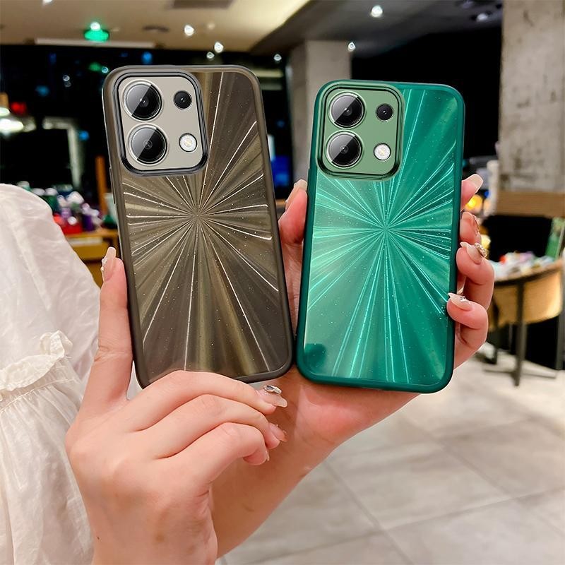 ขายร้อนสําหรับ VIVO Y28 Y28S Y21D Y200 5G Y19S Pro แฟชั่นดอกไม้ไฟที่มีสีสันแฟลชกระดาษนุ่มกรณี VivoY2