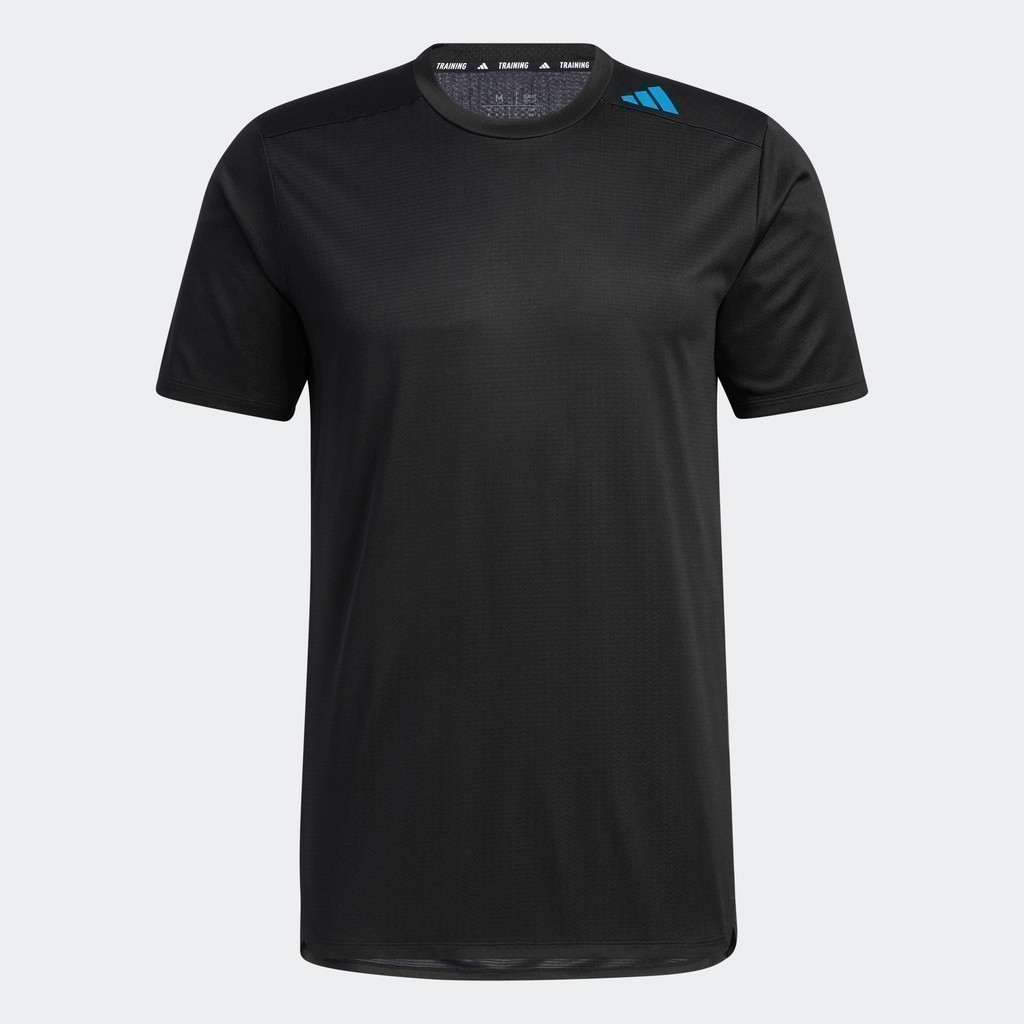 adidas Gym & Training เสื้อยืดเทรนนิง Designed 4 Training HEAT.RDY HIIT ผู้ชาย สีดำ IB9093