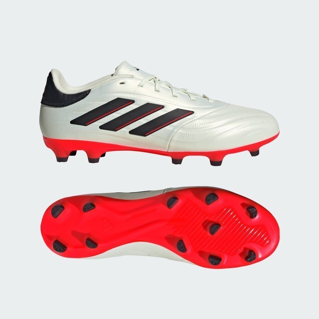 adidas ฟุตบอล รองเท้าฟุตบอล Copa Pure II League Firm Ground Unisex สีเบจ IF5448