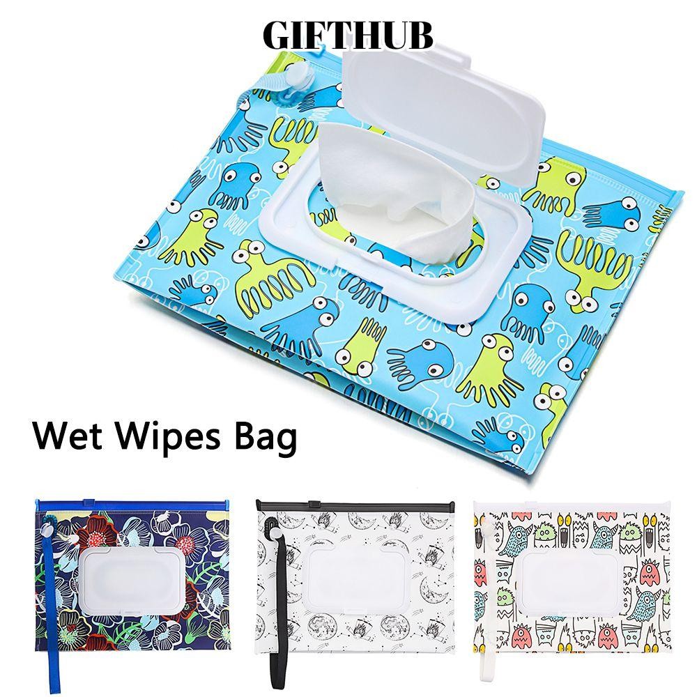 LULLABY กระเป๋าทิชชู่เปียก Outdoor Portable Snap-Strap Tissue Box