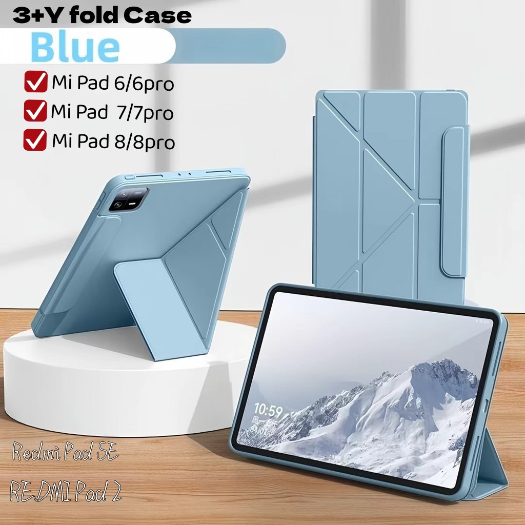 Y-พับสําหรับ For xiaomi Mi7/Pad & Mi6/6Pro Redmi Pad  SE 8.7/เคส redmi pad se11นิ้ว RedmiPAD2
