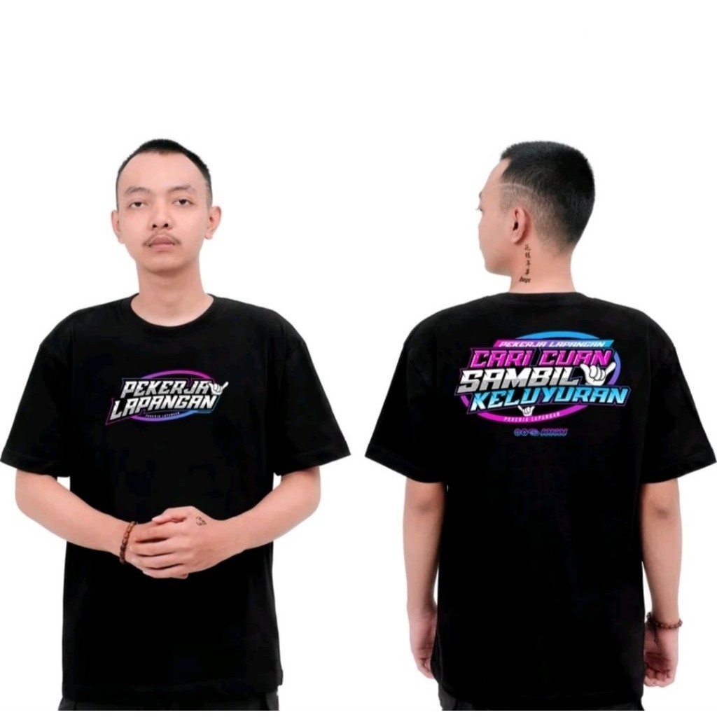 ค้นหา Cuang Sambiloto Karun Karun Combed 30s หนาสบาย Unisex Field Worker เสื้อยืด