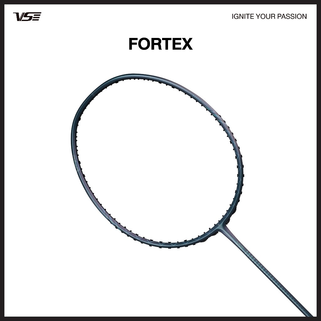 VS ไม้แบดมินตัน รุ่น FORTEX แถมกริปคละสี+เอ็น+ซอง *ขึ้นเอ็น กรุณากดที่ตัวเลือกขึ้นเอ็นเท่านั้น*