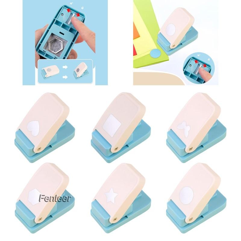 [Fenteer] Tab Punch อุปกรณ์แบบพกพา Heavy Duty Paper Punches Craft Paper Punch Loose Leaf Separator L