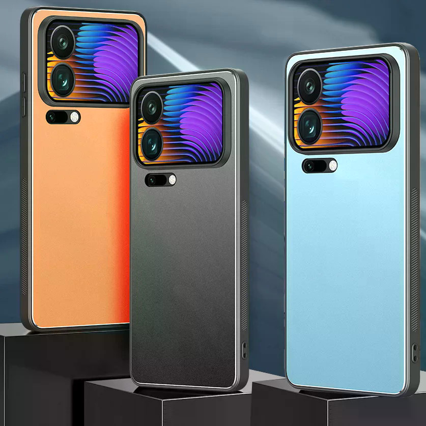 Micro-frosted Back Panel Camera-raising Protective Case สําหรับ Xiaomi 17 Pro Max Mi 17 Pro Xiaomi17