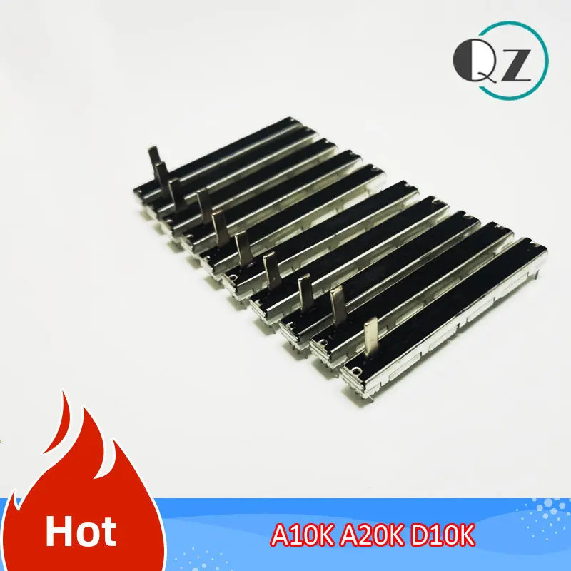 20pcs สําหรับ Yamaha MG124CX Mixer Fader Dual Potentiometer A20K ความยาว 15 มม.6 ฟุต 75 มม.A20KAx2 A