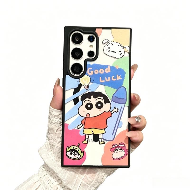 เคสแม่เหล็กชินจัง Samsung S26 Ultra S25 Ultra S24 Ultra A56 A55 A35 กันกระแทก ลายการ์ตูนน่ารัก