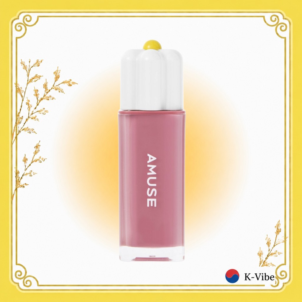 [amuse] Dew Tint, 09 Mauve Grape, 1pc / Korean Lip Tint / Vibrant Color / ของแท้ 100% โดย ลาเทอร์ราโ