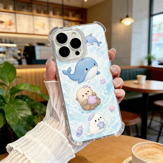 เคสไอโฟน เคส iphone ✨ เคสใสกันกระแทก มุมกันกระแทก 4 มุม โชว์สีเครื่อง ขอบกล้องสูง สำหรับ iPhone 11 12 13 14 15 16 17