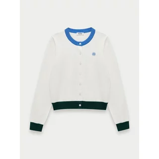 [Pomelo] เสื้อคาร์ดิแกนแต่งขอบสีตัดกัน / Contrast Trim Cardigan