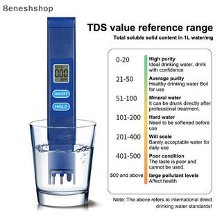 ENE TDS Meter เครื่องทดสอบคุณภาพน้ําแบบดิจิตอลความแม่นยําสูง PH Meter 0-9990ppm Water Purity Analyzer Monitor TH
