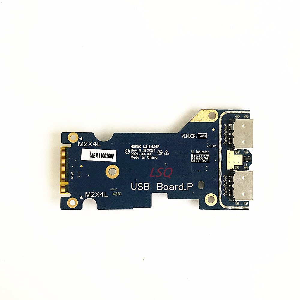 ยี่ห้อใหม่ Dell Dell G15 5520 5521 G16 7620 บอร์ดเสียง LS-L656P 02P0CY