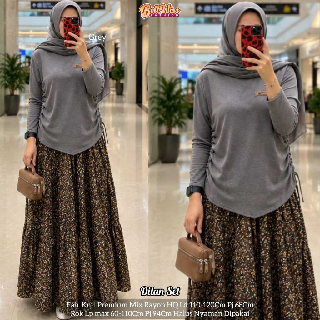 มีกลุ่มผู้ขายอันขอแอดมิน er elrumi มีกลุ่มผู้ขายขอแอดมิน er elrumi DILAN SET BELLWISSET RAYON SKIRT 