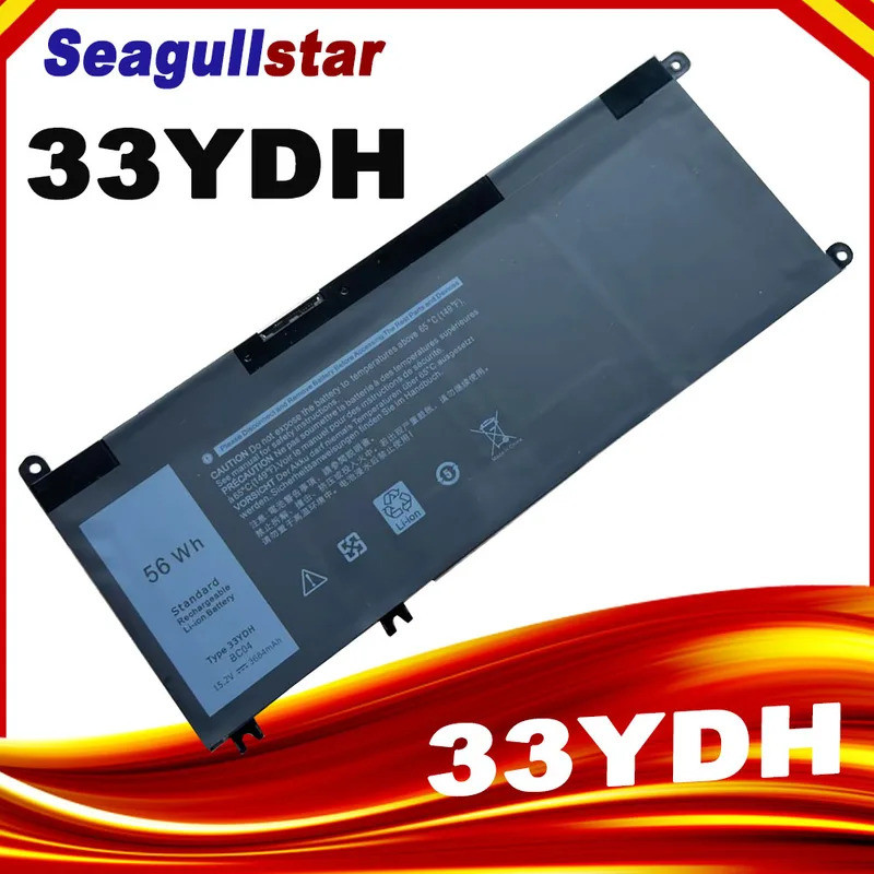 33YDH แบตเตอรี่สําหรับ Dell Inspiron 15 7577 7588 17 7773 77778 7779 7786 G3 3579 5587 3779 7588 P30
