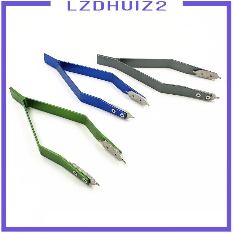 [Lzdhuiz2] สแตนเลสแหนบเครื่องมือซ่อมนาฬิกาขนาดกะทัดรัดสําหรับถอดและฟิตติ้งสายนาฬิกาและสายรัด