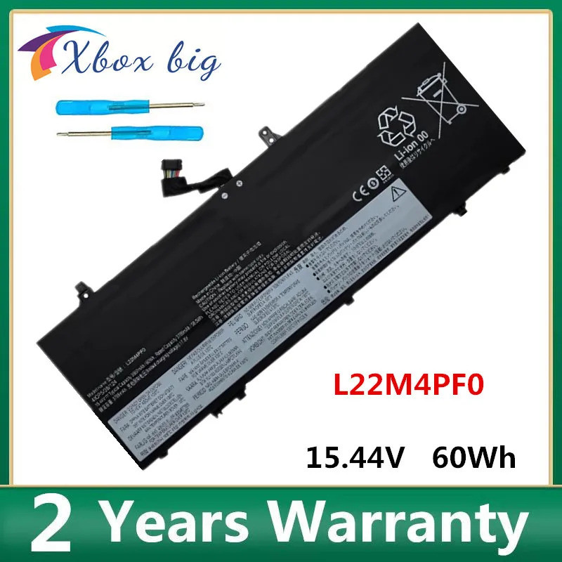 L22M4PF0 แบตเตอรี่แล็ปท็อปสําหรับ Lenovo โยคะ Slim 6-14IAP8 14IRP8 14APU8 14IRH8,7-14IMH9 L22L4PF1 L
