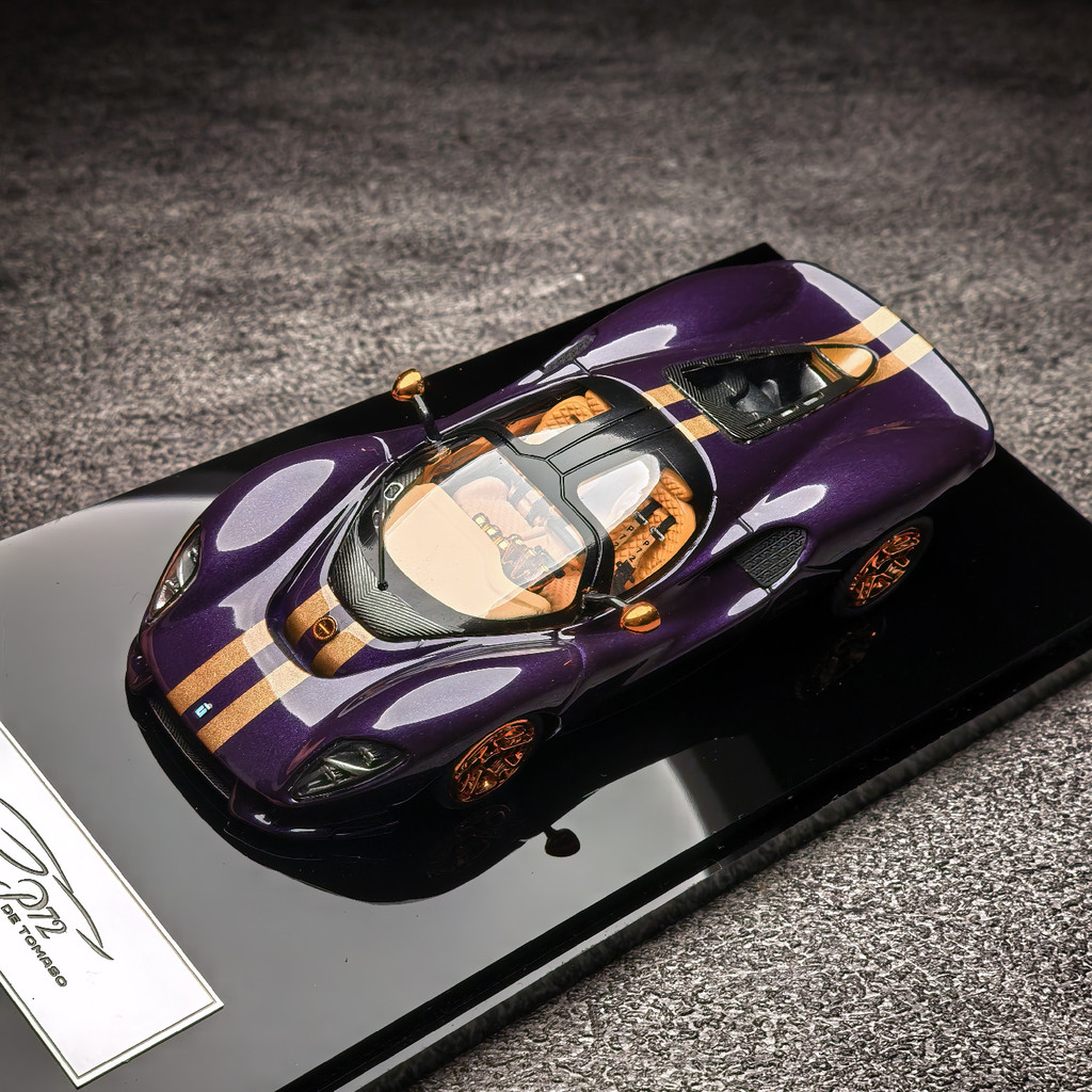Mirage 1: 64 De Tomaso (De Tomaso) P72 Limited Alloy Car Model Collection เครื่องประดับ