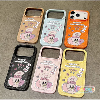 เคสโทรศัพท์ลายการ์ตูนกระต่ายสีชมพูน่ารักสำหรับเด็กผู้หญิง น่ารักสไตล์คูล Phone Case for iPhone 17161514131211ProMax Plus