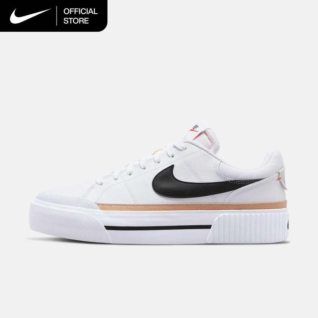 Nike Women's Court Legacy Lift Shoes - White [DM7590-100]