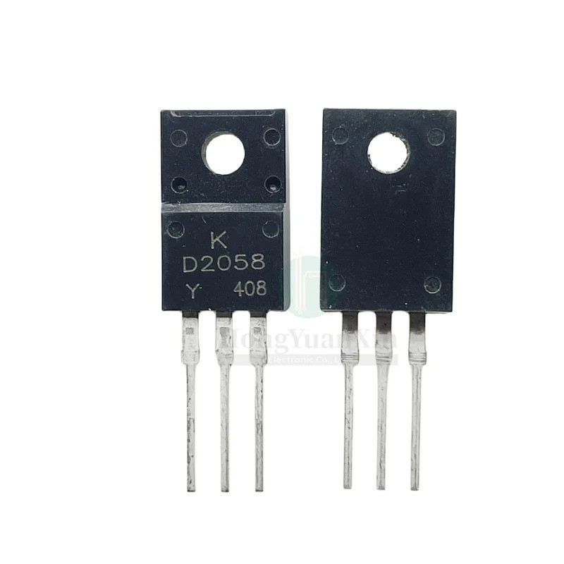 10 ชิ้น/ 2SD2058-Y D2058 2SD2058 N-channel field effect ทรานซิสเตอร์ TO-220F นําเข้าเดิม