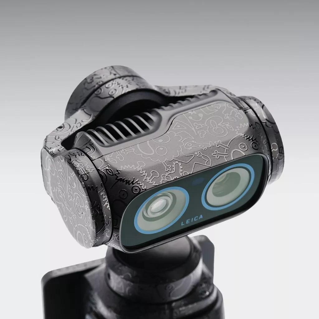 ฟิล์มใช้ได้กับ Shadow Stone Insta360 Luna Ultra PTZ กล้องฟิล์มป้องกันสติกเกอร์ 3M thumbnail 4