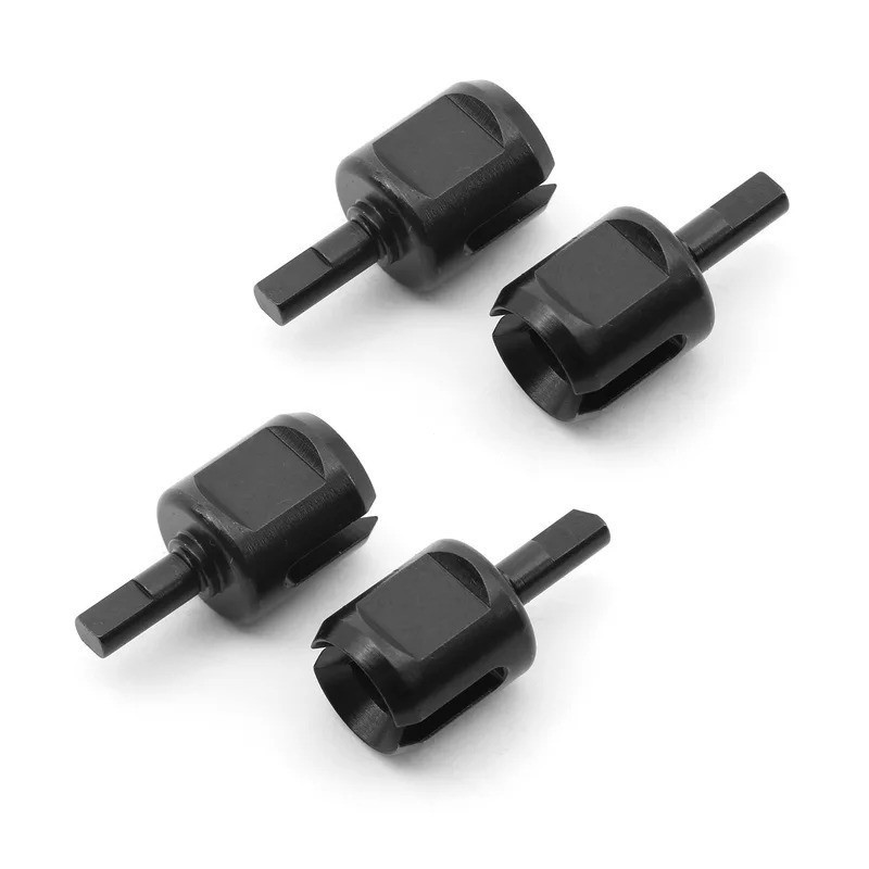 2/4 ชิ้นเหล็กเกียร์ Joint ถ้วย Differential ถ้วย Diff สําหรับ Tamiya TT01 TT02 DT03 DF02 TT02B 1/10 