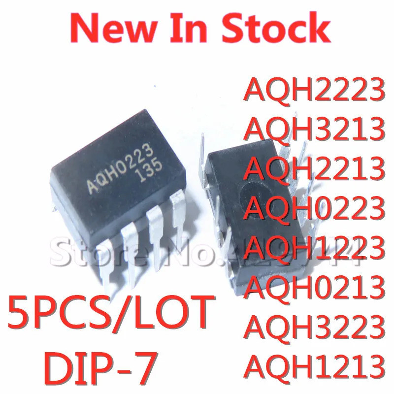 5PCS AQH2223 AQH3213 AQH2213 AQH0223 AQH1223 AQH0213 AQH3223 AQH1213 DP-7 ในสต็อกใหม่ IC