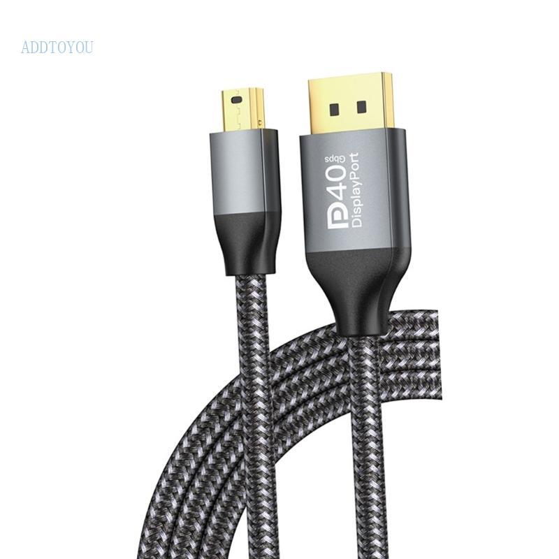 3C ที่เชื่อถือได้ Mini DisplayPort ถึง DisplayPort 2 1 สายคุณสมบัติความละเอียดเต็มรูปแบบที่ 120Hz แล