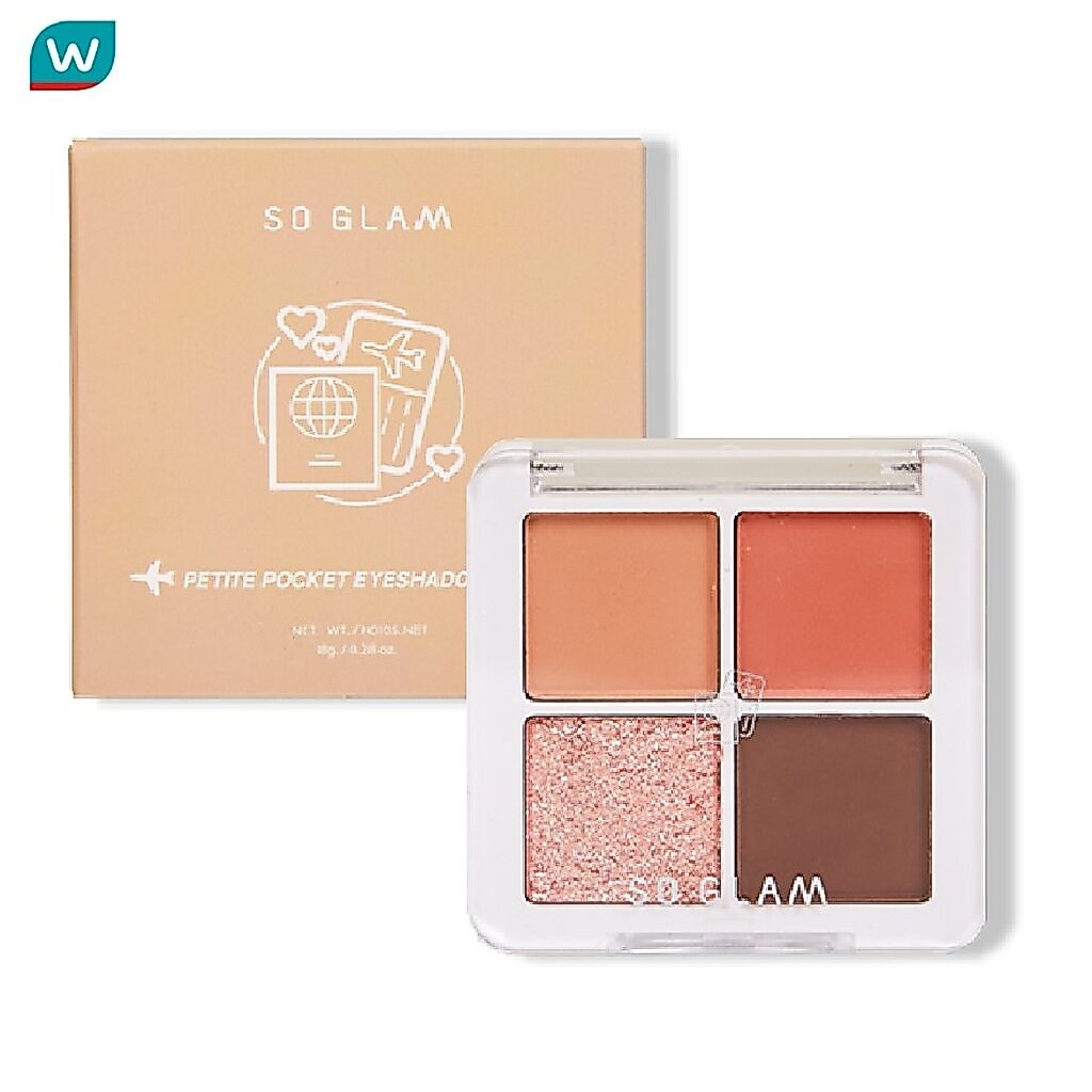 So Glam โซ แกลม เปอร์ติต พ็อกเกต อายแชโดว์ พาเลต 8ก. 01 บิ๊ก เบน