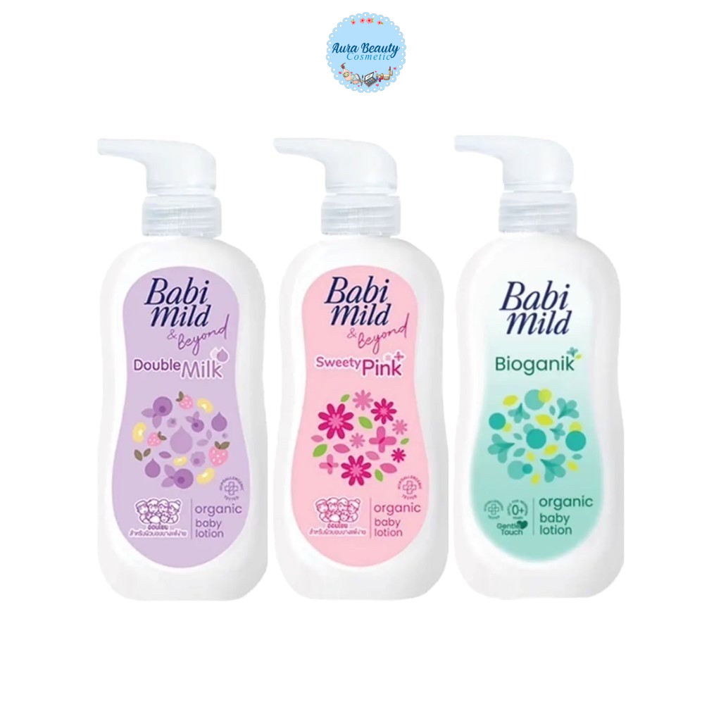 📍 (1ขวดปั้ม) Baby Mild Baby Lotion 350ml. เบบี้มายด์ โลชั่น เด็ก