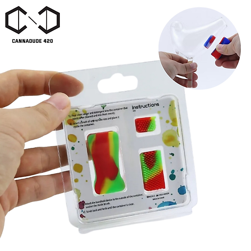 [New] 3in1 Magnetic Silicone Cleaning Brush แม่เหล็กทำความสะอาด แม่เหล็กทำความสะอาดแจกัน ที่ล้างแก้ว Glass Scrubber