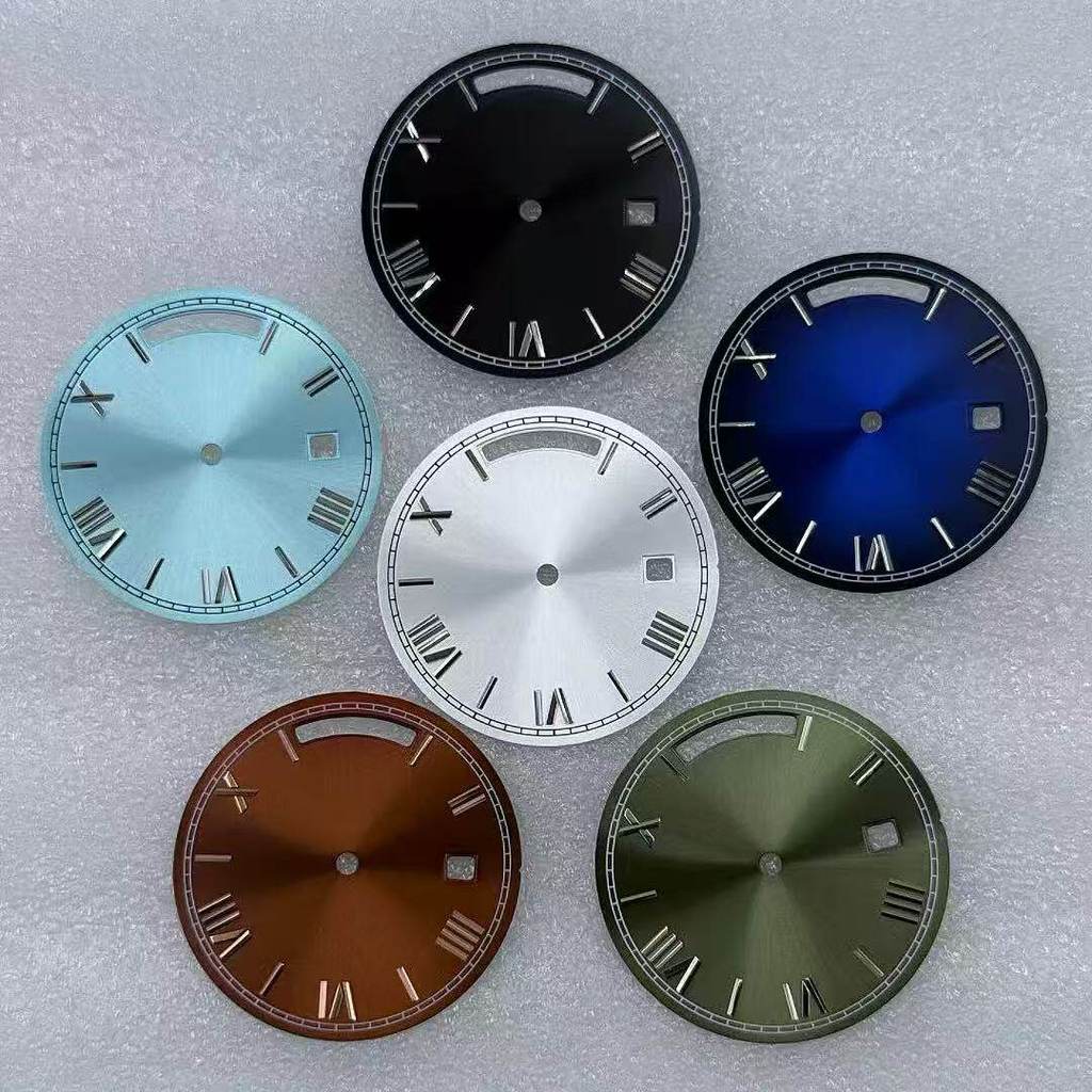 [Dial Accessories 5] 8285 Machine Modified Roman Dial No Luminous Dial เส้นผ่านศูนย์กลาง 31 มม. ปรับ
