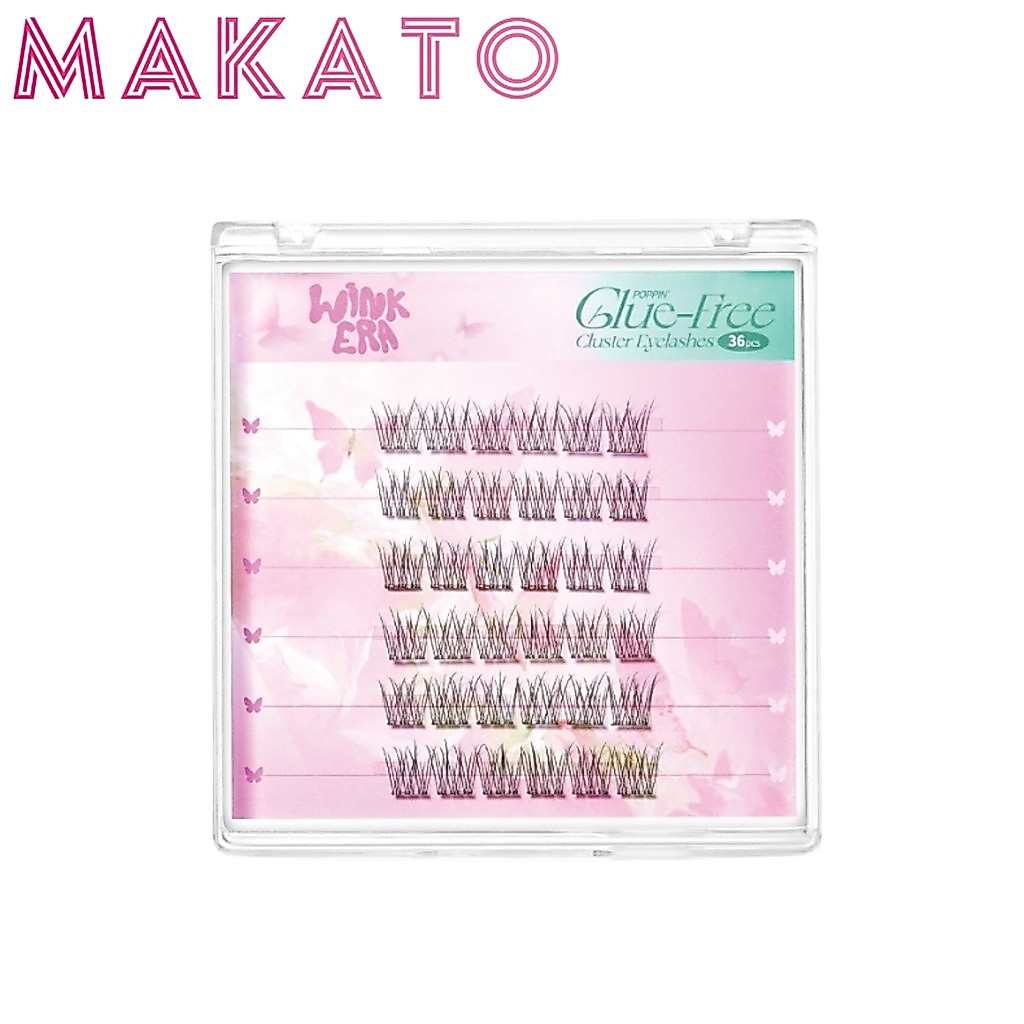 bnb barenbliss GLAMFIX Wink Era Poppin' Cluster Eyelashes ขนตาปลอม ติดง่าย ถอดสะดวก เบาสบาย