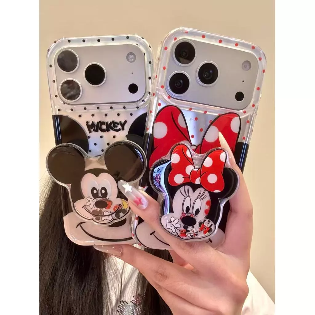 เมาส์ลายจุดเหมาะสําหรับเคสโทรศัพท์มือถือ iPhone17, Apple 16promax ใหม่ 15pro ผู้หญิง 13 เคสป้องกัน 14 17promax 16pro 14promax 15promax