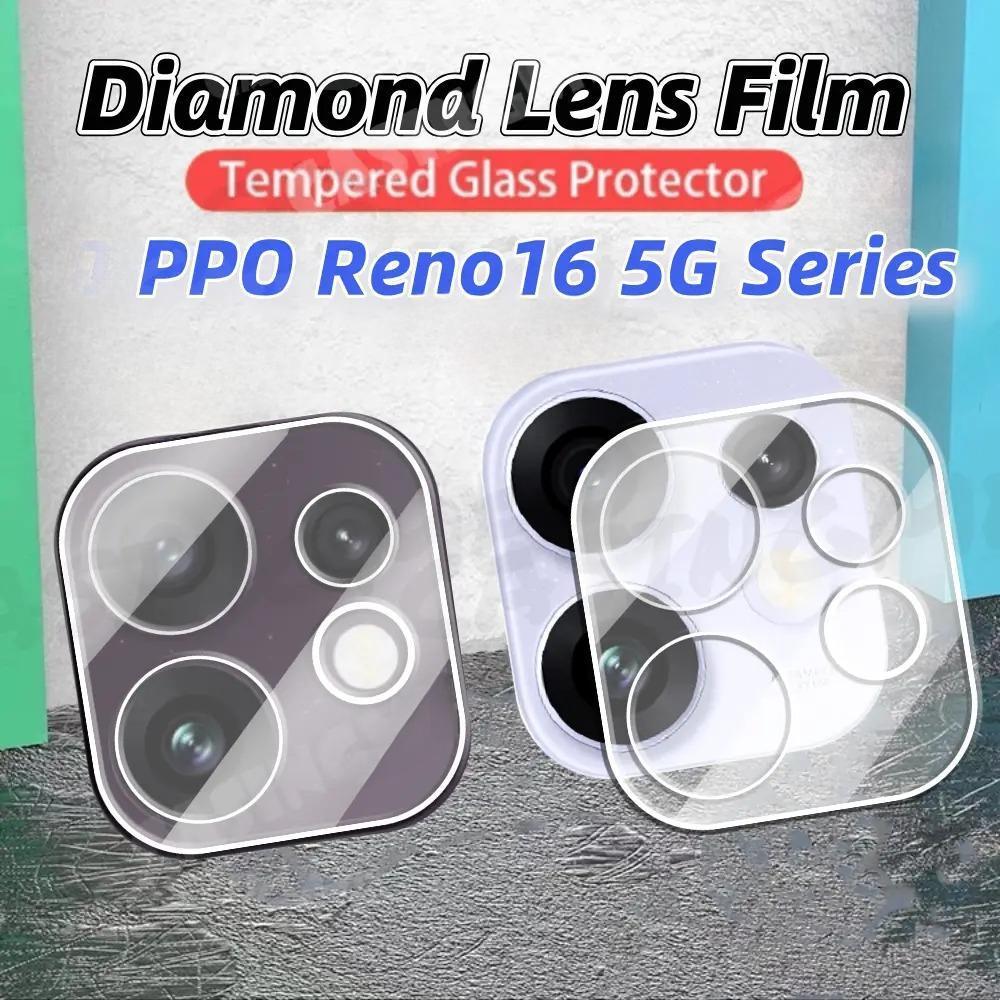 ฟิล์มกระจกกันรอยเลนส์กล้อง สำหรับ OPPO Reno16 5G (2026) Reno16F 16Pro ฟิล์มกันรอยกล้องด้านหลังแบบใส ป้องกันเลนส์กล้อง