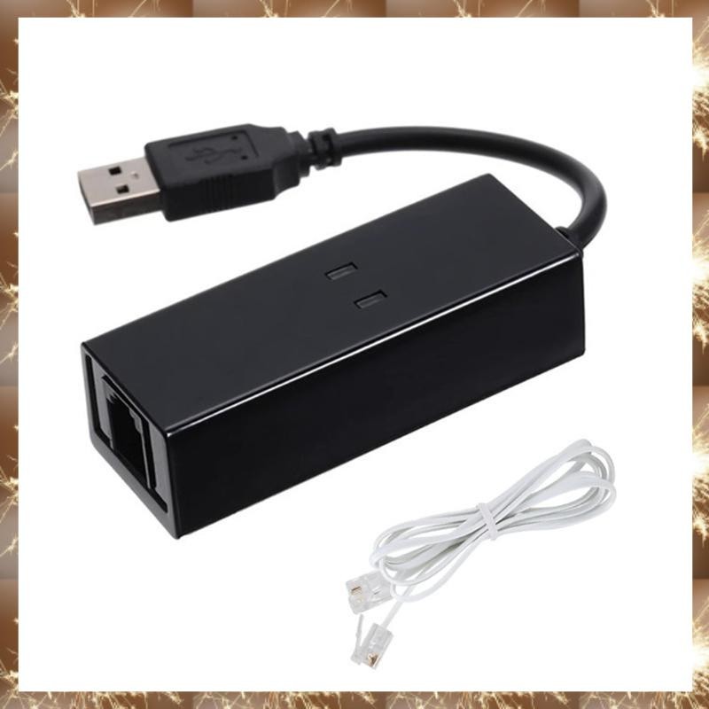 (OKB)Fax Modem 920L USB2.0 56K ภายนอกพอร์ตเดียวสําหรับ Win 7 8 10 XP Driver USB